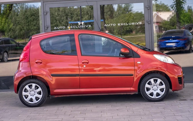 Peugeot 107 cena 14900 przebieg: 46000, rok produkcji 2009 z Sierpc małe 667